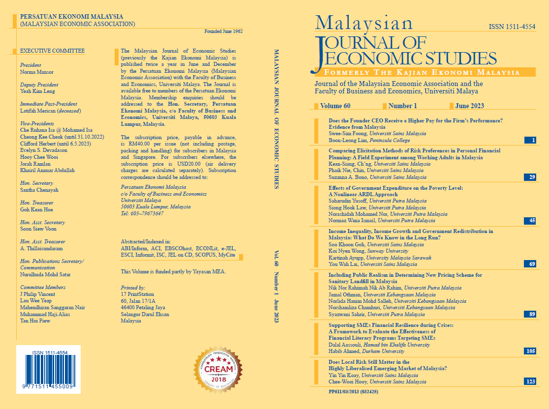 					View Vol. 60 No. 1: June 2023
				